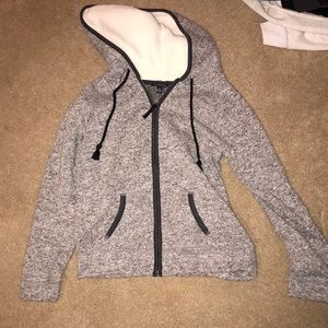 American Eagle fleece zip up